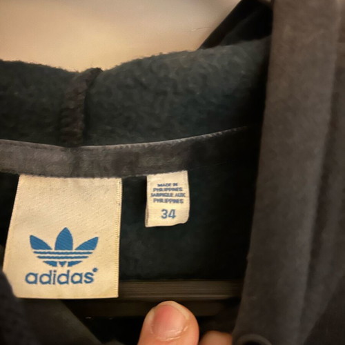 Adidas sweatshirt like new, dark blue