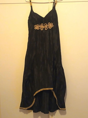 Vitsio evening dress made of taffeta like new, black, size L