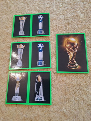 Колекционерски стикери Panini Fifa Световно първенство като нови, комплект от 4