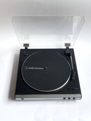 Audio-Technica AT-LP60XUSB turntable used with USB and phono preamp