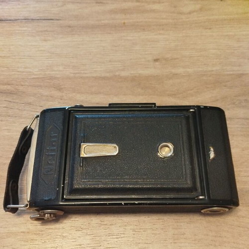 Zeiss Ikon Nettar folding camera used, vintage 120 film