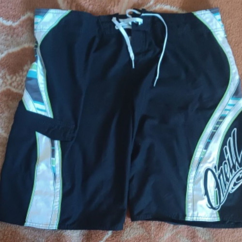 O'Neil swim shorts size XL like new, black and white