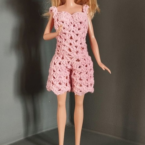 Barbie embroidered handmade clothes new
