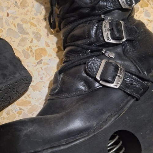 New Rock platform boots size 45, black