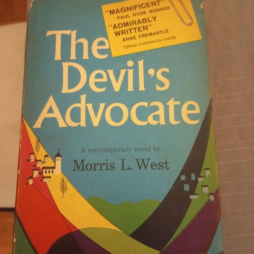 The Devil's Advocate by Morris West 1959, used hardcover edition