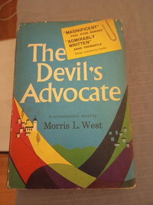 The Devil's Advocate by Morris West 1959, used hardcover edition