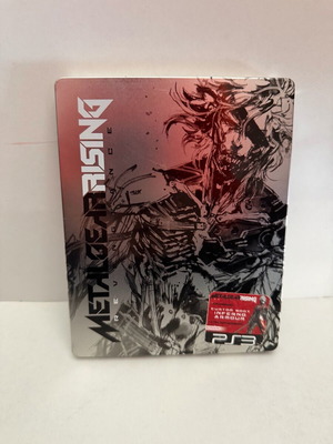 Metal Gear Rising Revengeance Steelbook Shinkawa Edition used for PS3