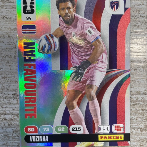 Vozinha Adrenalyn XL 2026 World Cup card new edition