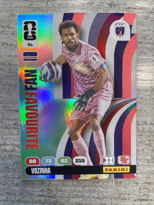Vozinha Adrenalyn XL 2026 World Cup card new edition