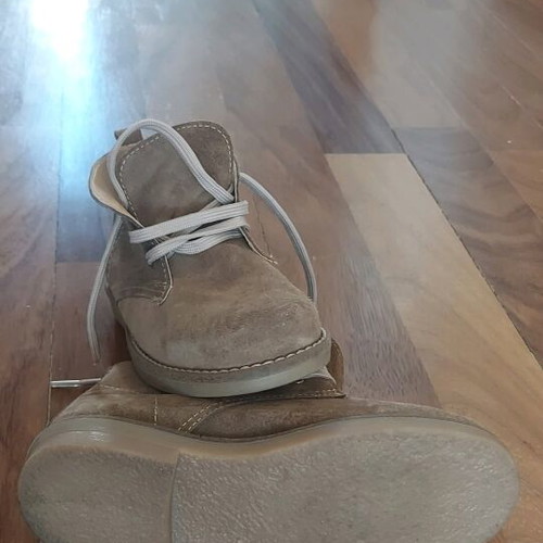 Leather kids boots new, size 30, brown tan