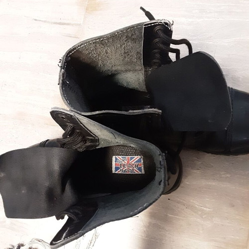 Μπότες Pure Trash μεταχειρισμένες, μαύρες, μέγεθος 38