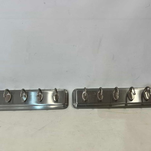 IKEA metal wall hooks set of 2 used 7x26