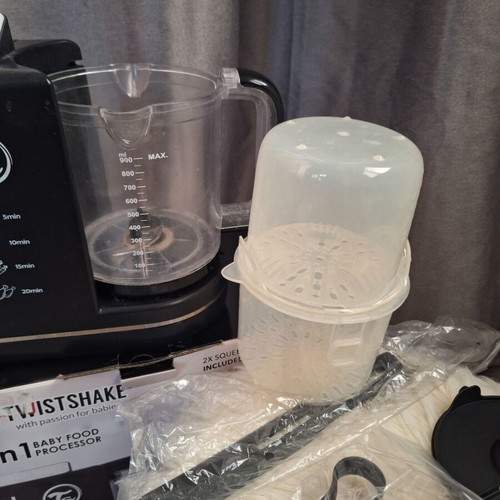 Twistshake Baby Food Processor 6 in 1 steam cooker 0.9l like new
