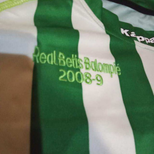 Betis 2008-2009 team jersey Ricardo Oliveira #17 new, size L