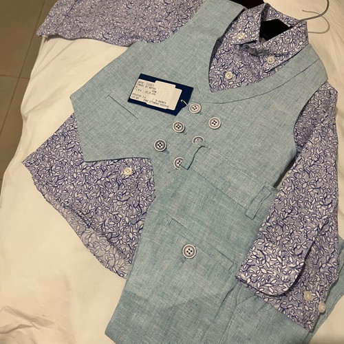 Baptism outfit for boy new