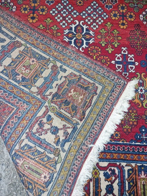 Handmade rug like new 220×135