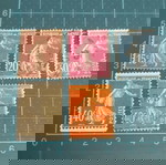Γαλλία Γραμματόσημα 1925 -1926 shower - New values
