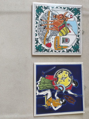 Decorative wall tiles 15×15 like new