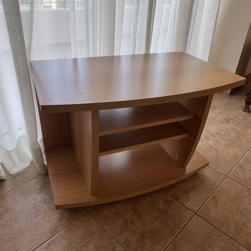 TV table with wheels
