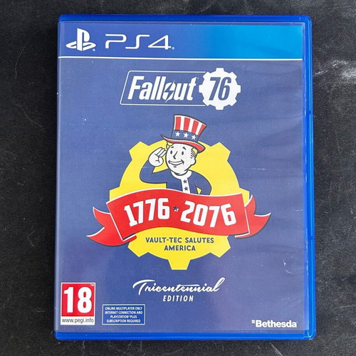 Fallout 76 Tricential Edition PS4 game like new
