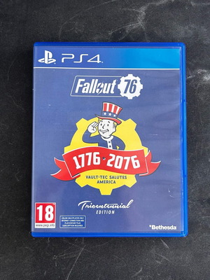 Fallout 76 Tricential Edition PS4 game like new