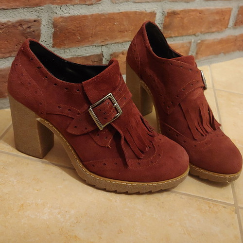 Cronos handmade terracotta suede ankle boots like new, size 38