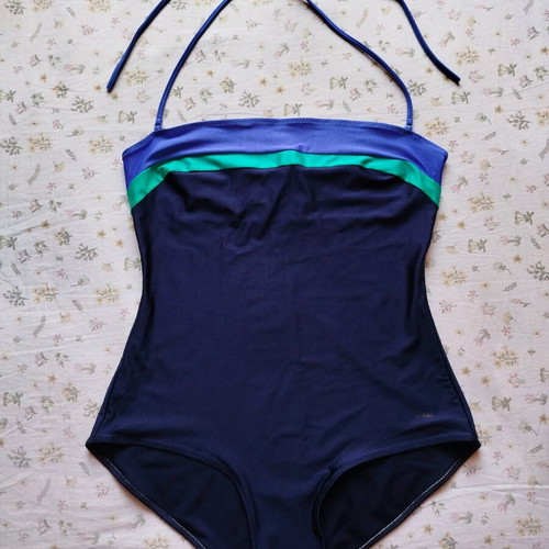 One-Piece Swimsuit used, size M, blue, Ariella