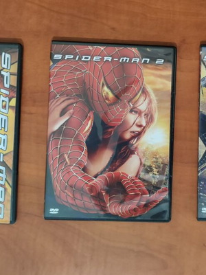 Τριλογία Spider-Man DVD σαν καινούργιο με ελληνικούς υπότιτλους