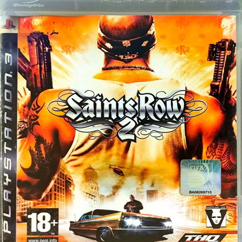 Saints Row 2 PlayStation 3 used, no manual