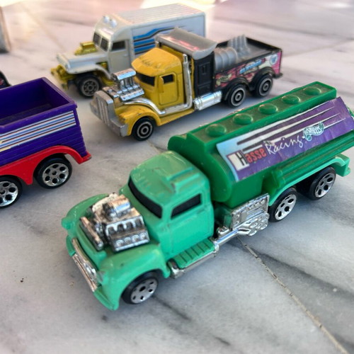 Hot Wheels toy cars old 1998 used metallic