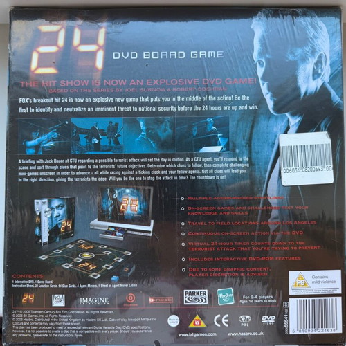 Επιτραπέζιο παιχνίδι 24 DVD καινούργιο σφραγισμένο