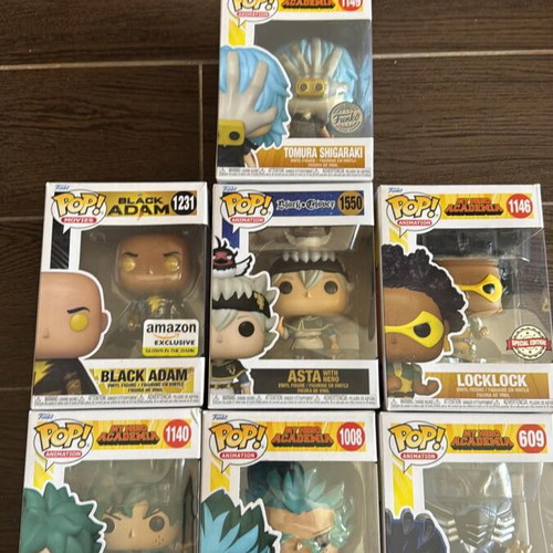 Funko Pop! anime vinyl figures set