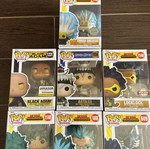 Funko Pop! anime vinyl figures set