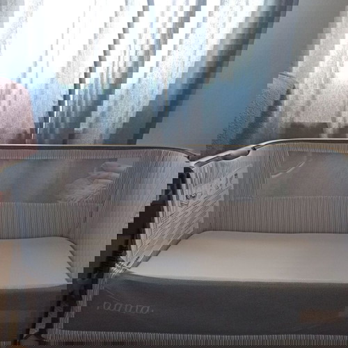 Λίκνο Kikka boo Nanna Wood Dark Grey Melange