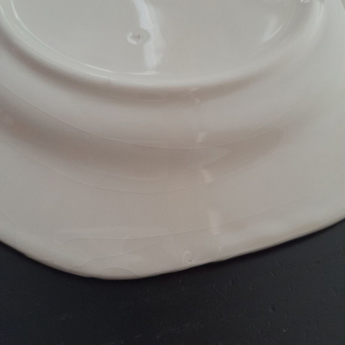Vintage plates used, set of 2, 19cm diameter
