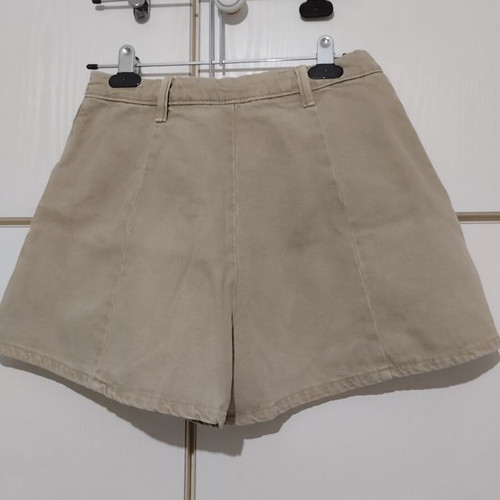 Bershka beige jean shorts like new, size S