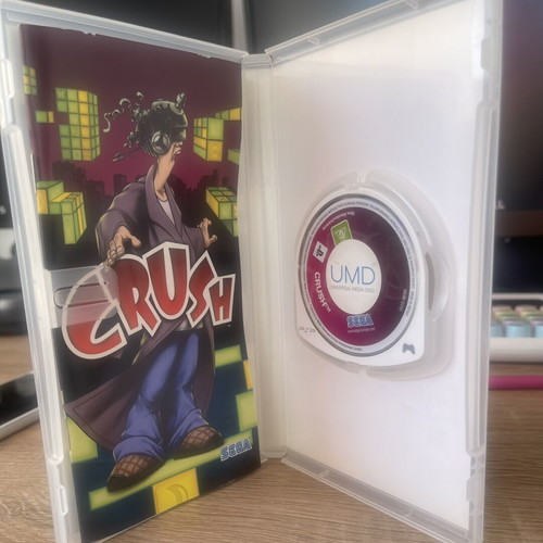 Crush PSP game by Sega