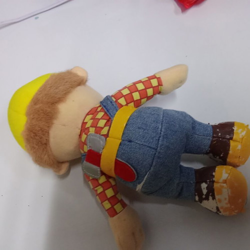 Bob the Builder vintage toy set used with wear