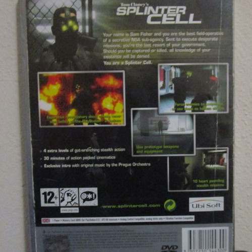 Tom Clancy's Splinter Cell PlayStation 2 used