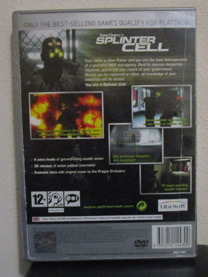 Tom Clancy's Splinter Cell PlayStation 2 used