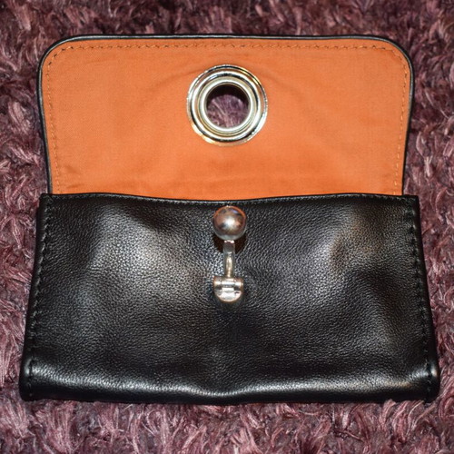 Milene Berger clutch black like new