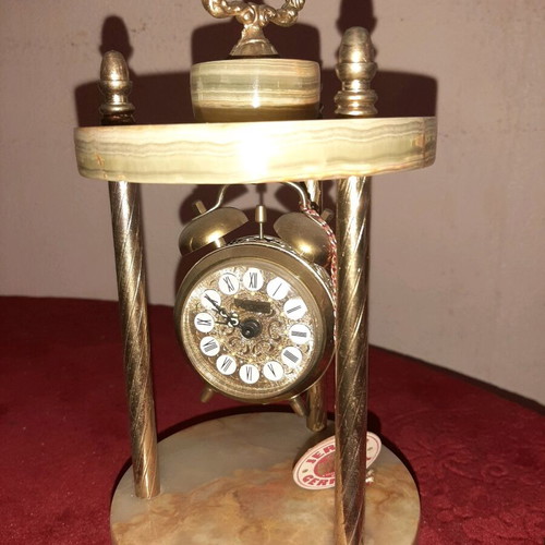 Vintage Jerger Germany table clock new, analog