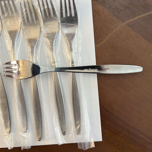 Furst Solingen Stainless Steel Forks Set of 12 New