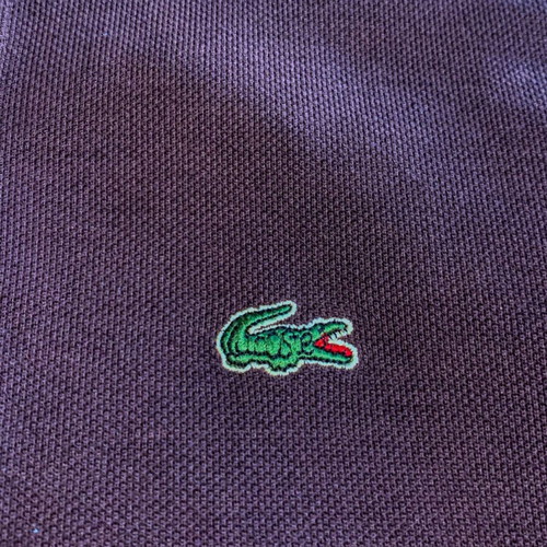Lacoste La Chemise Polo shirt like new, brown, size M