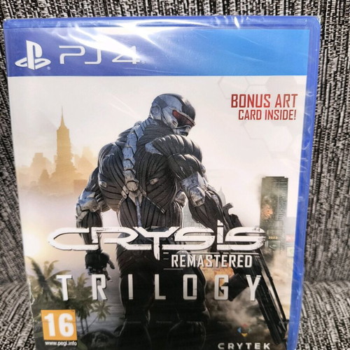 Crysis Remastered Trilogy PS4 new, factory sealed