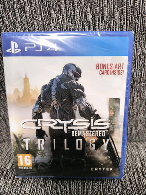 Crysis Remastered Trilogy PS4 new, factory sealed