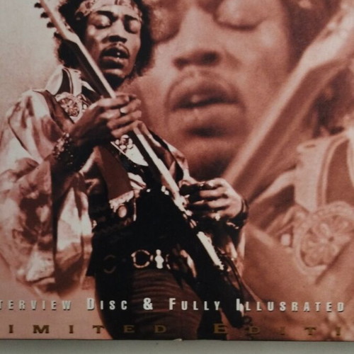 Jimi Hendrix Interview Disc and Fully Illustrated Book limited edition used
