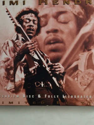 Jimi Hendrix Interview Disc and Fully Illustrated Book limited edition used