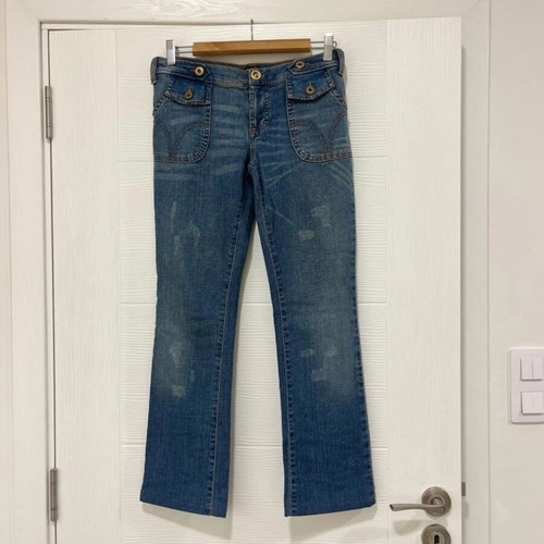 Dolce & Gabbana Jeans used, contrast stitching, size 26/40, low rise Y2k