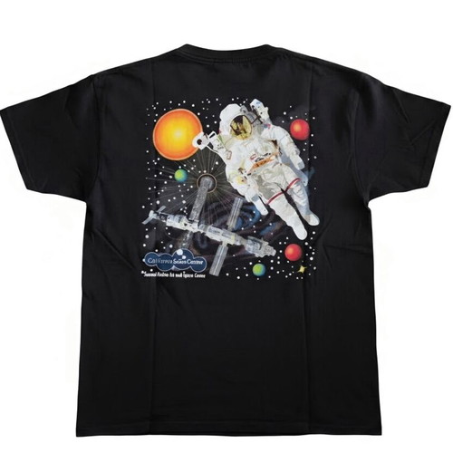 California Sciencenter T-shirt size 10/12 new, glows in the dark
